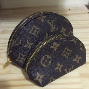 NEW! Fashion small makeup bag.and coin purse set